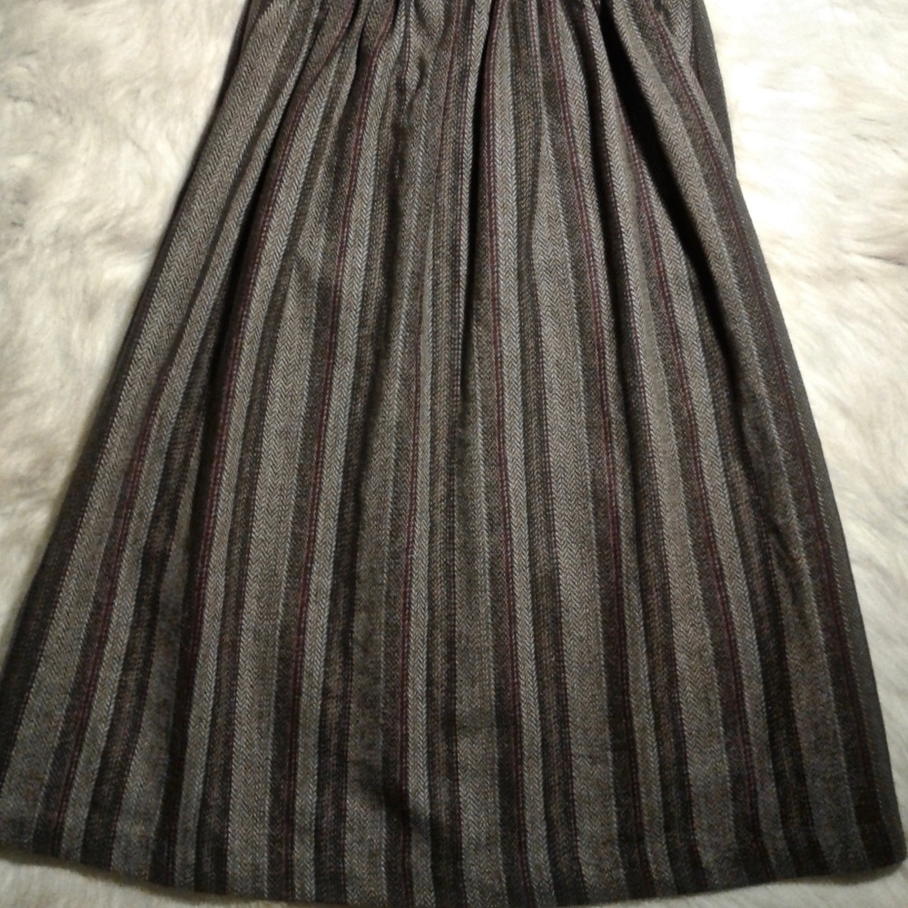 Pleated Wool Maxi!